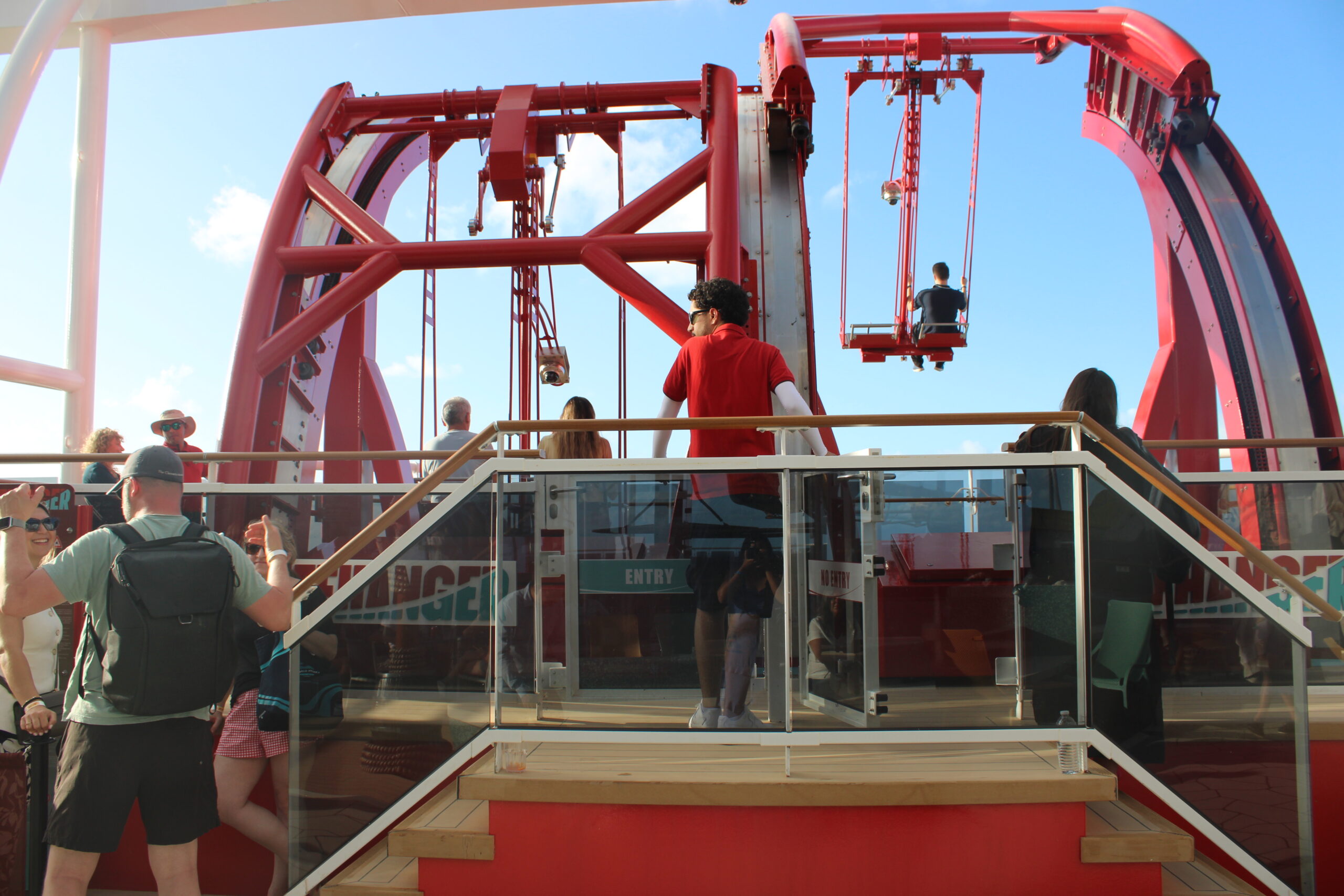 Cliffhanger, a grande novidade do navio