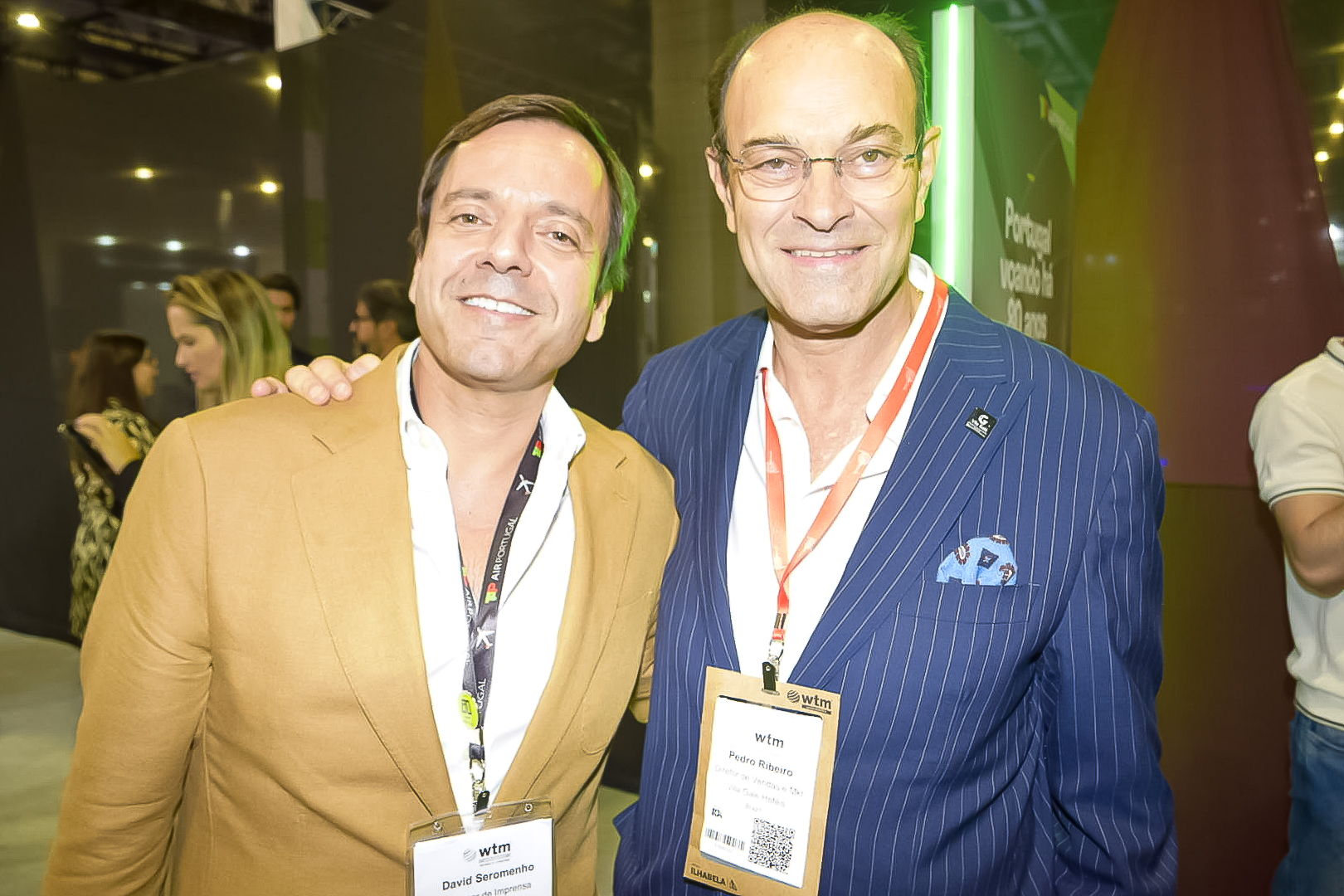 David Seromenho, da TAP e Pedro Ribeiro, da Vila Galé David Seromenho, da TAP e Pedro Ribeiro, da Vila Galé