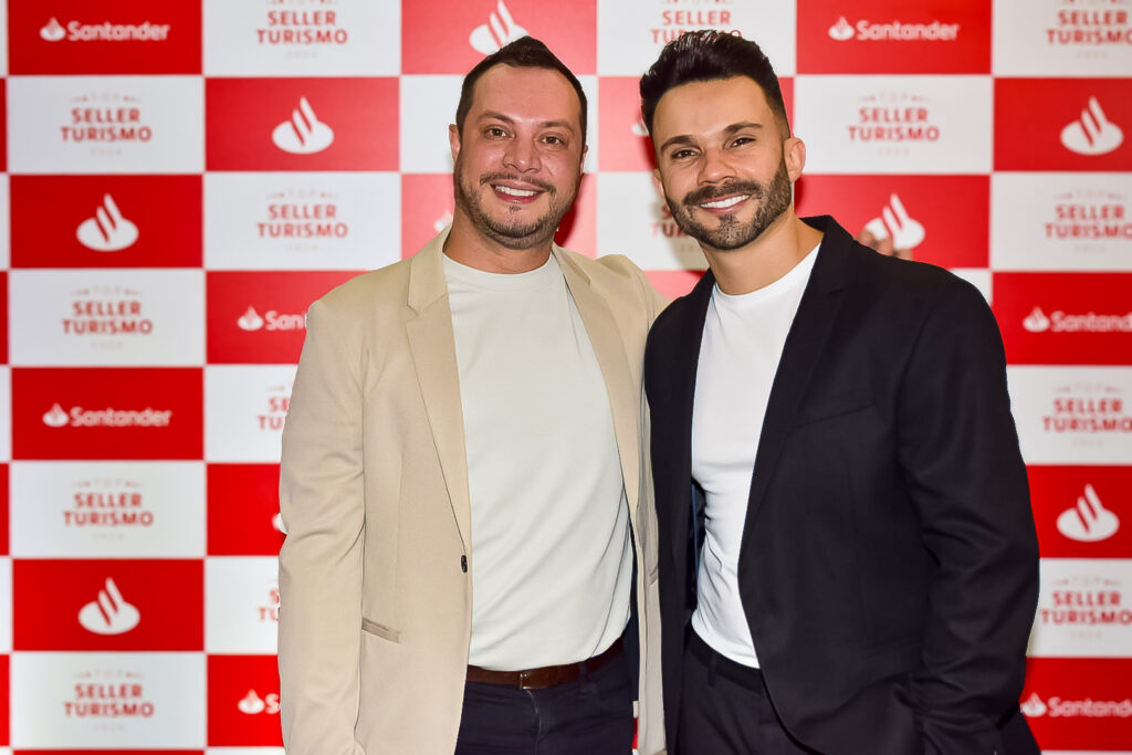 Diogo Marinho, do Santander com Rento Moura, da Voencanto