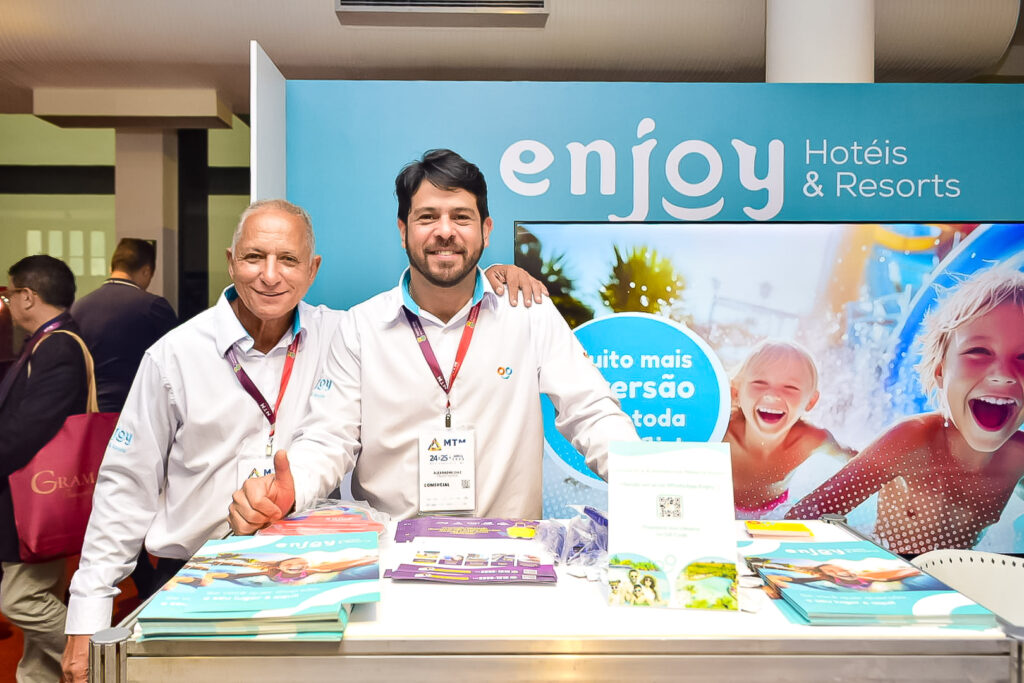 Edir Boaventura e Alexandre Diaz, da Enjoy Hotéis