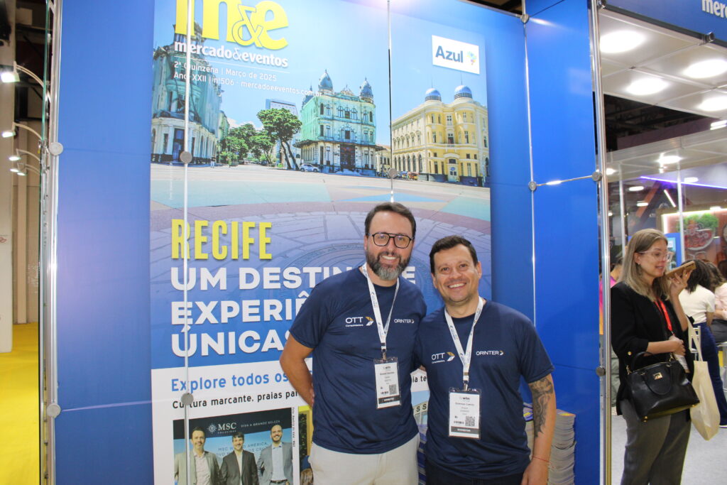 Emerson Camilo e Roberto Sanches, diretores da Orinter