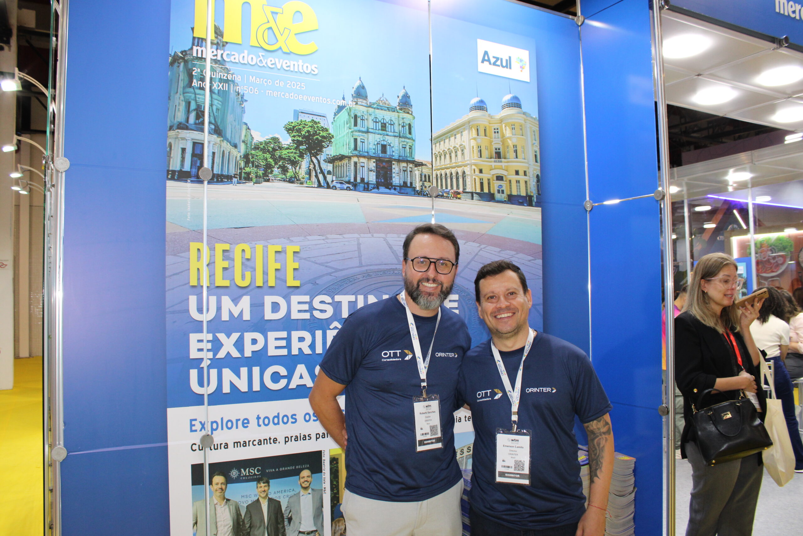 Emerson Camilo e Roberto Sanches, diretores da Orinter