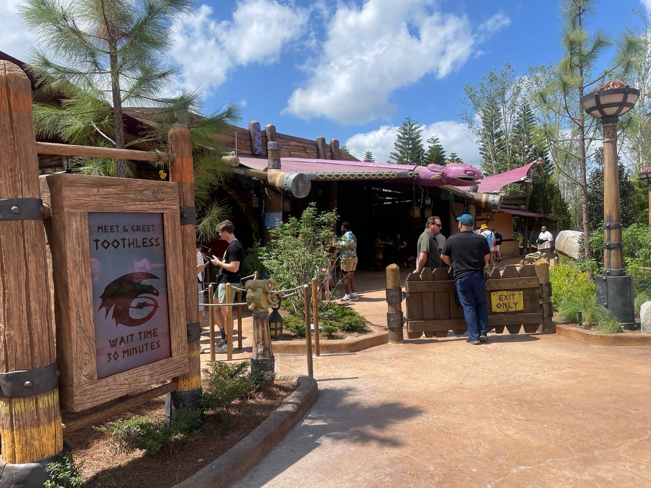 Encontro com os personagens é uma das atrações mais disputadas do mundo de Como treinar o seu dragão