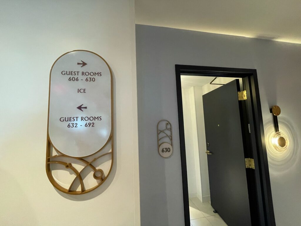 Entrada da acomodação