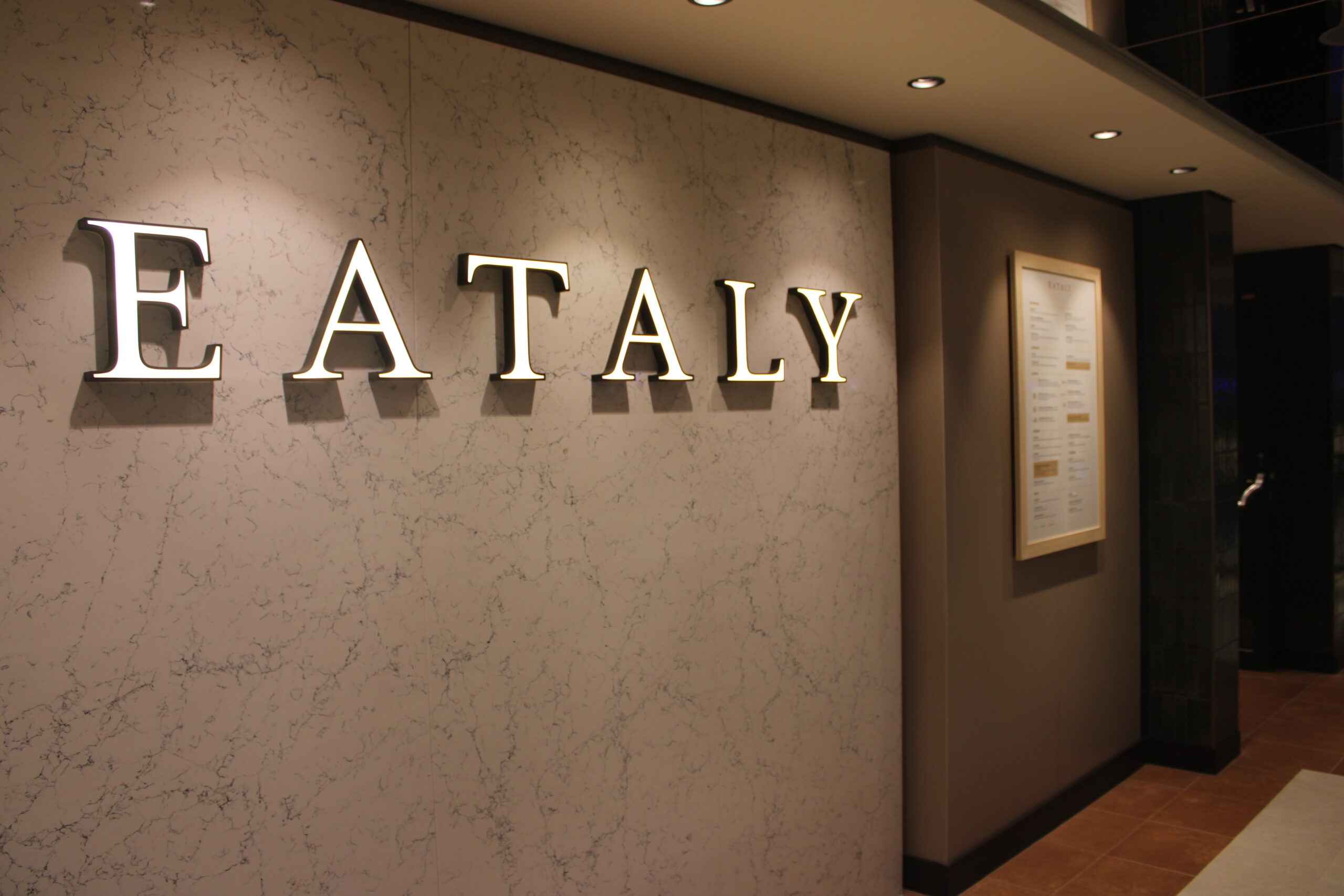 Entrada do Eataly