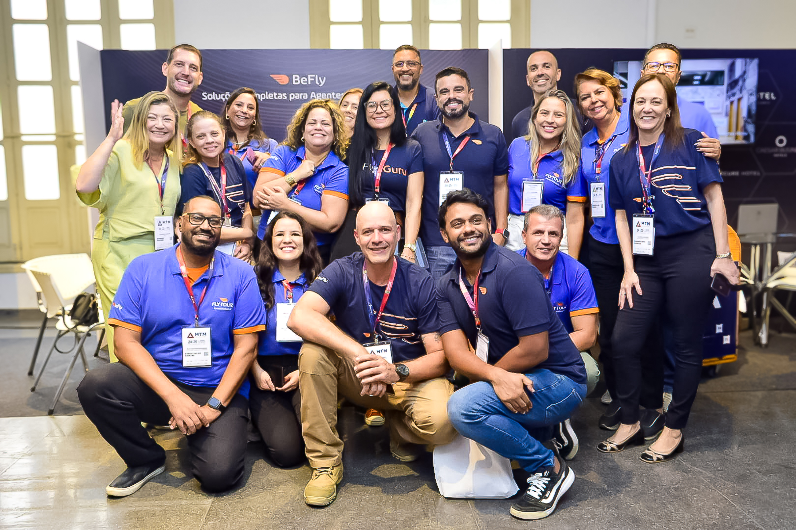 Equipe da Befly na MTM