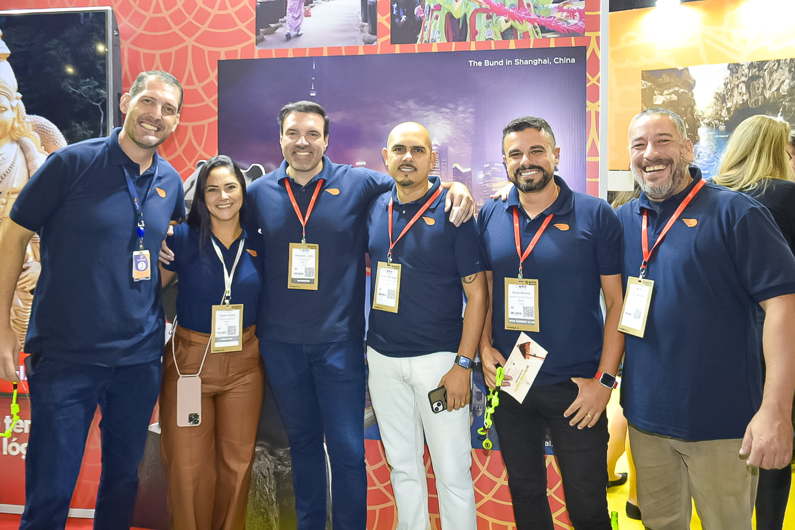 Equipe da Befly na WTM-LA Equipe da Befly na WTM-LA