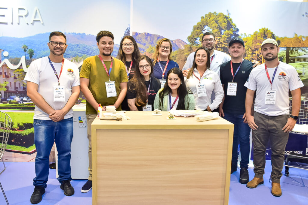 Equipe de promoção turística de Minas Gerais