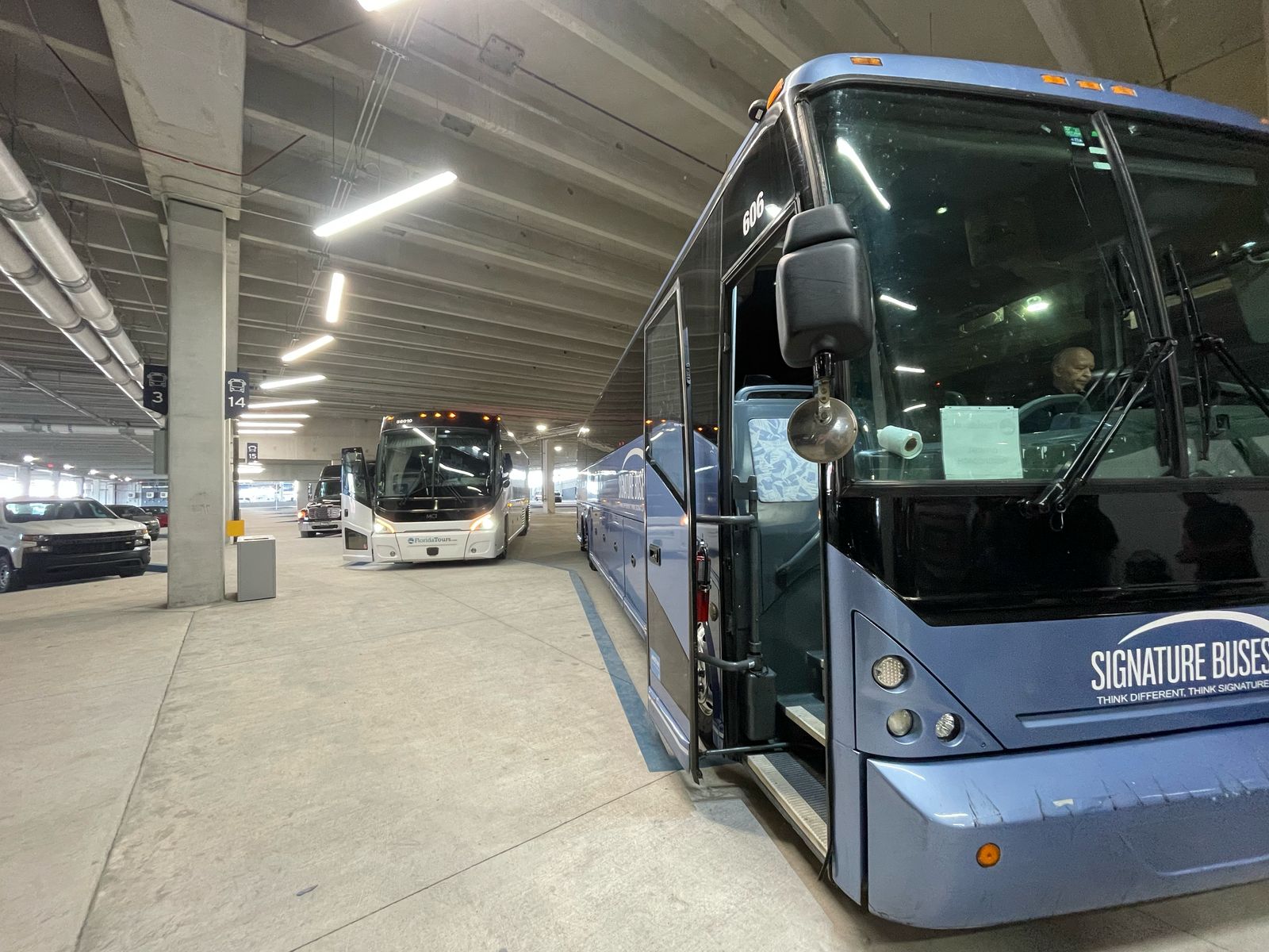 Estacionamento do novo terminal