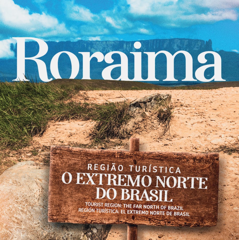 Roraima lança novos materiais de divulgação do turismo 1 Novos materiais fazem parte da revista “Roraima: Um Destino, Mil Roteiros” (Divulgação/Setur-RR)
