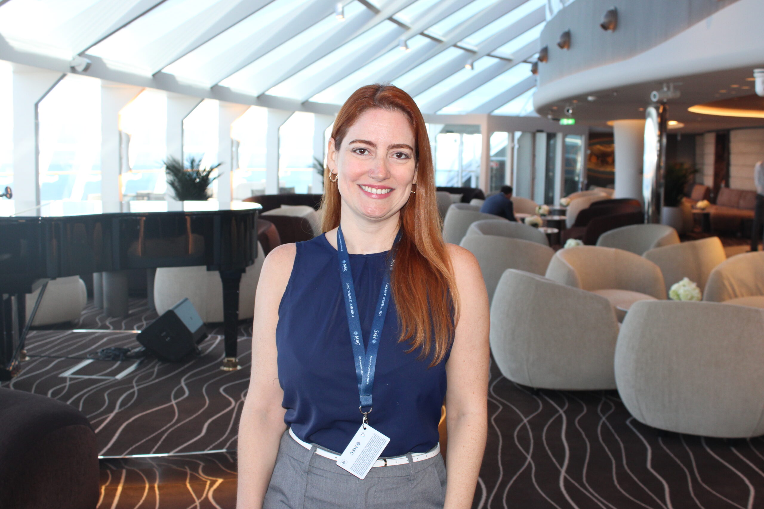 Fernanda Zebral, da MSC Brasil Fernanda Zebral, da MSC Brasil