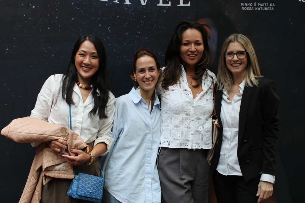 Flávia Rauen, da Overtravel, com Ana Carina Landscape, Stella Bovino e Priscila Kaeriyama, da Landscape