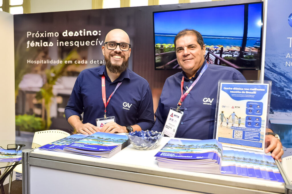 Gabriel Miranda e Monzart Coelho, da GAV Resorts
