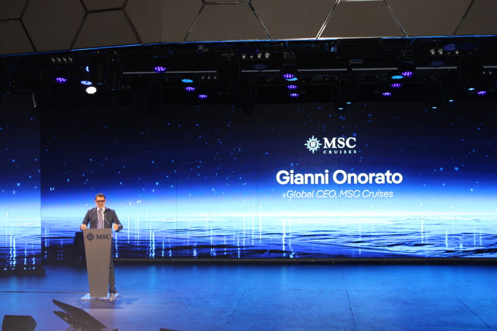 Gianni Onorato, CEO global da MSC