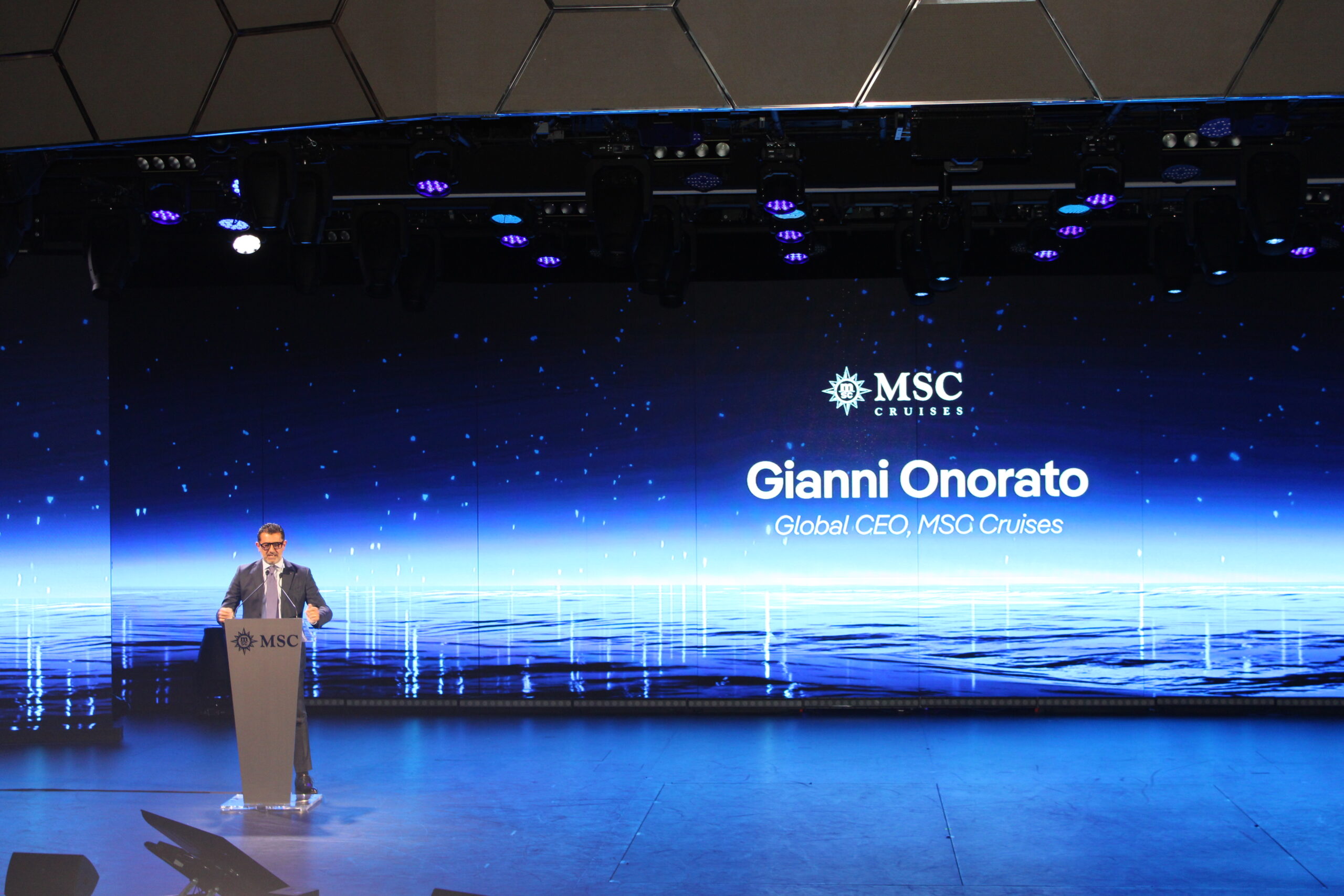 Gianni Onorato, CEO global da MSC