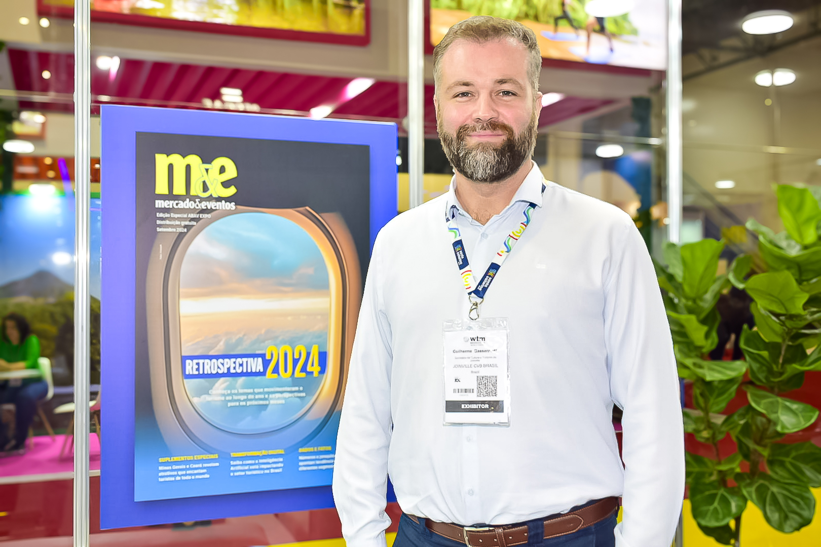 Joinville revela novos atrativos e nichos turísticos na WTM 2025 1 Guilherme Gassenferth de Joinville Joinville revela novos atrativos e nichos turísticos na WTM 2025