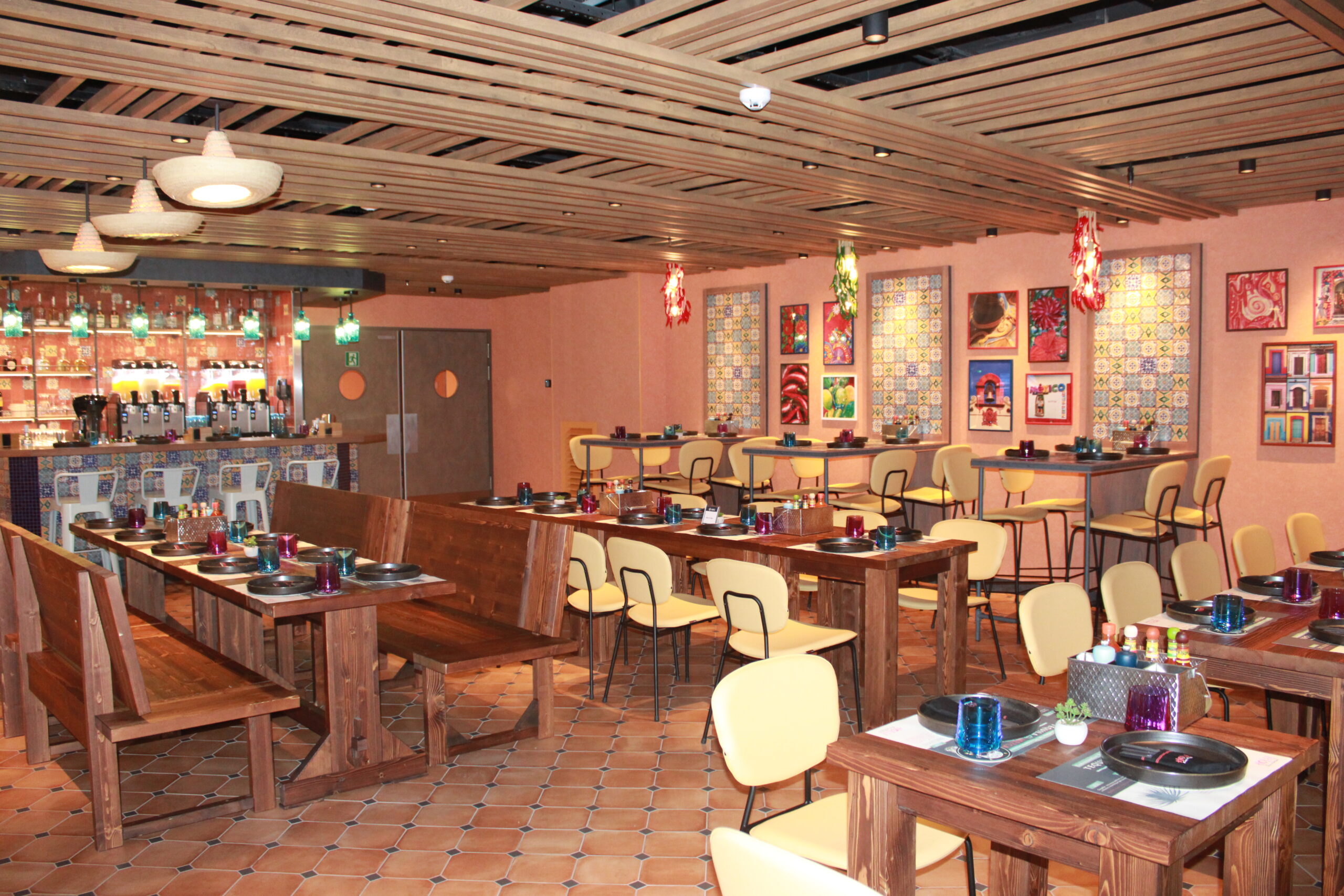 Hola! Tacos e Cantina, o restaurante mexicano do navio