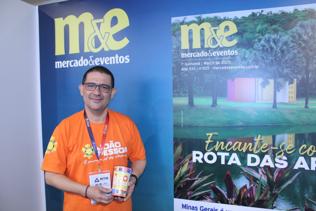 Luciano Lapa, representante da equipe de marketing da Setur-JP