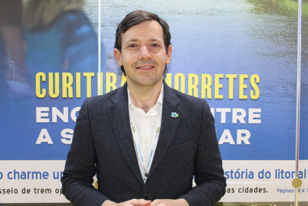 Jordan Schlipken, diretor de Turismo de Aruba para a América Latina 