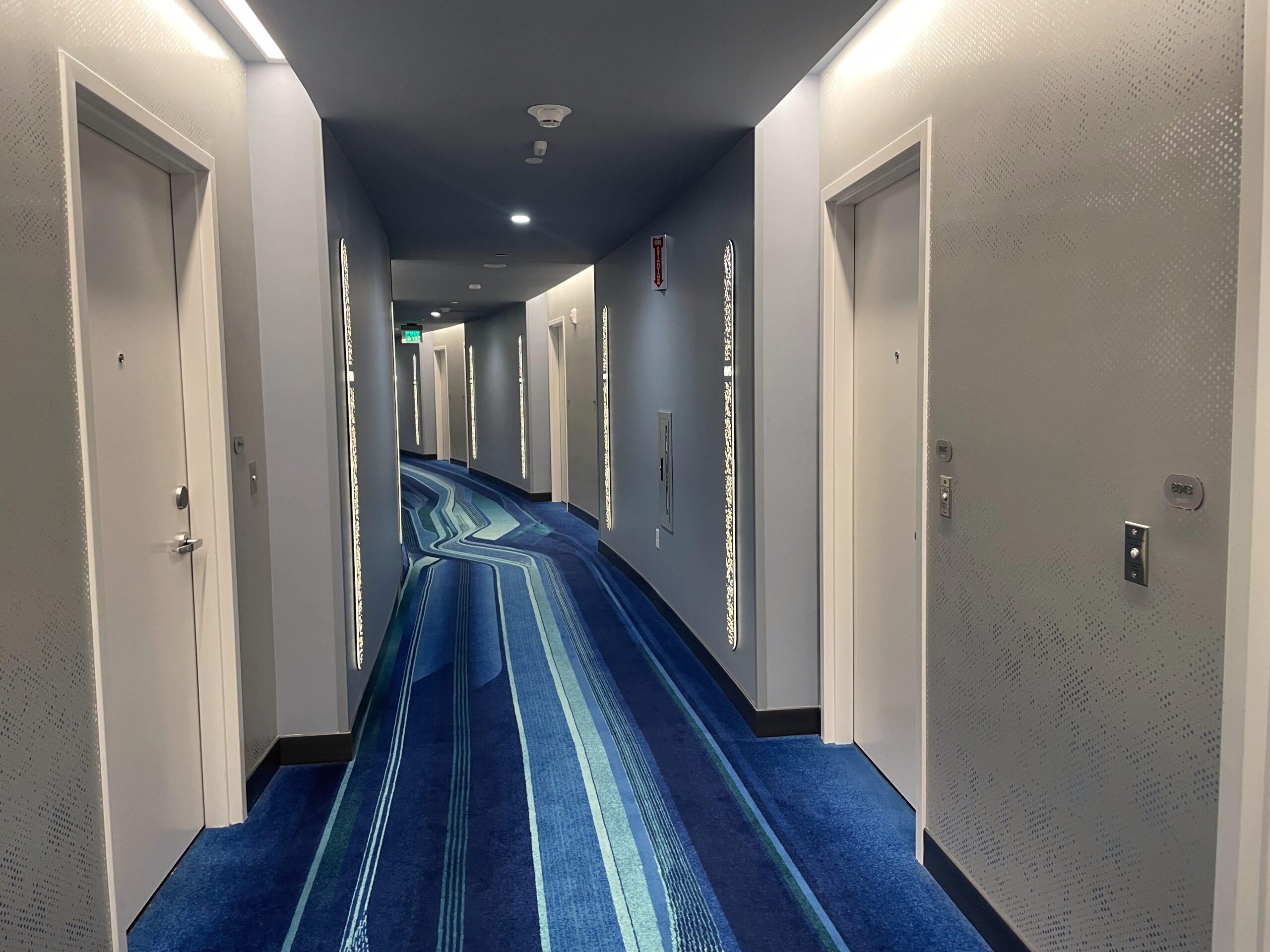 Corredores de carpete