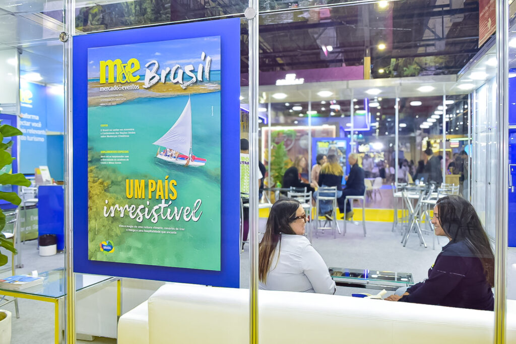 Estande do M&E na WTM