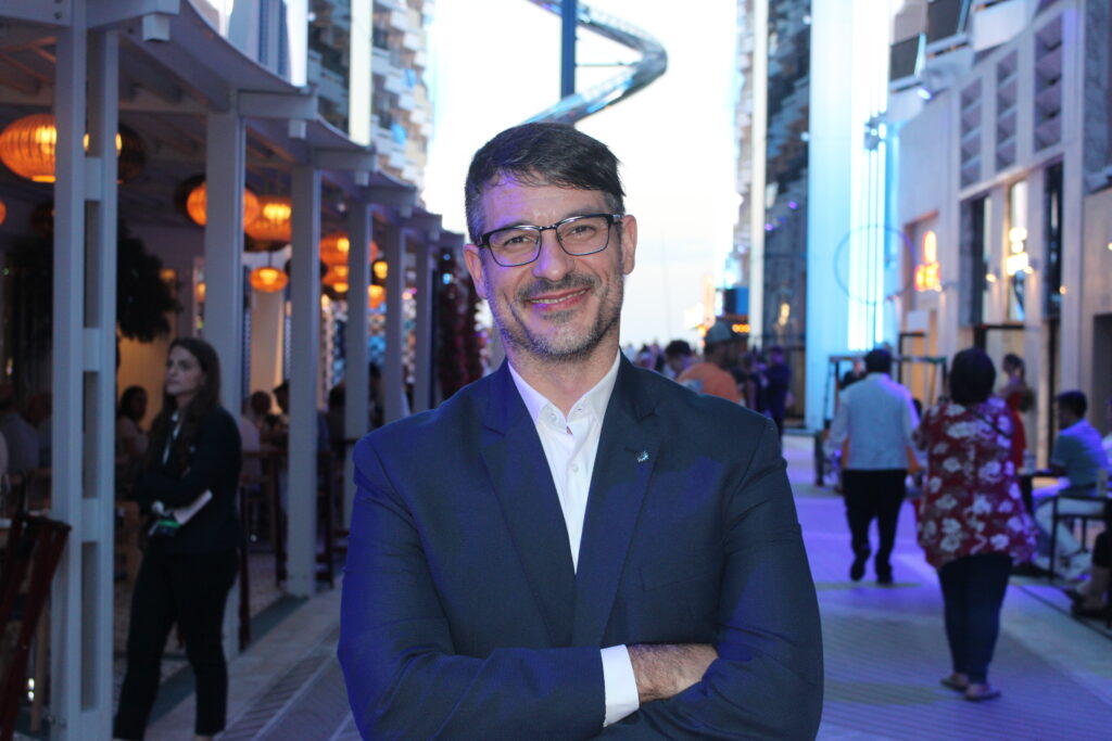 Ignacio Palacios, diretor de vendas da MSC