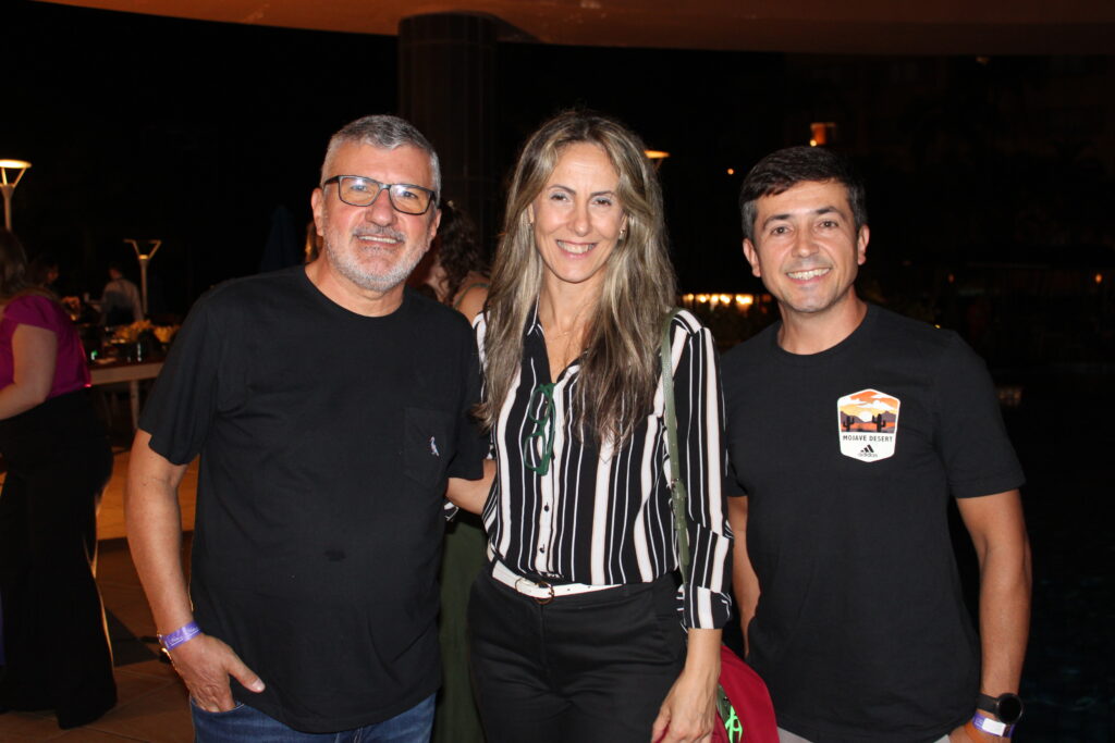 José Fernando, CVTícia; Rosana Caporal, TAP; Jander Silveira, TripOnline