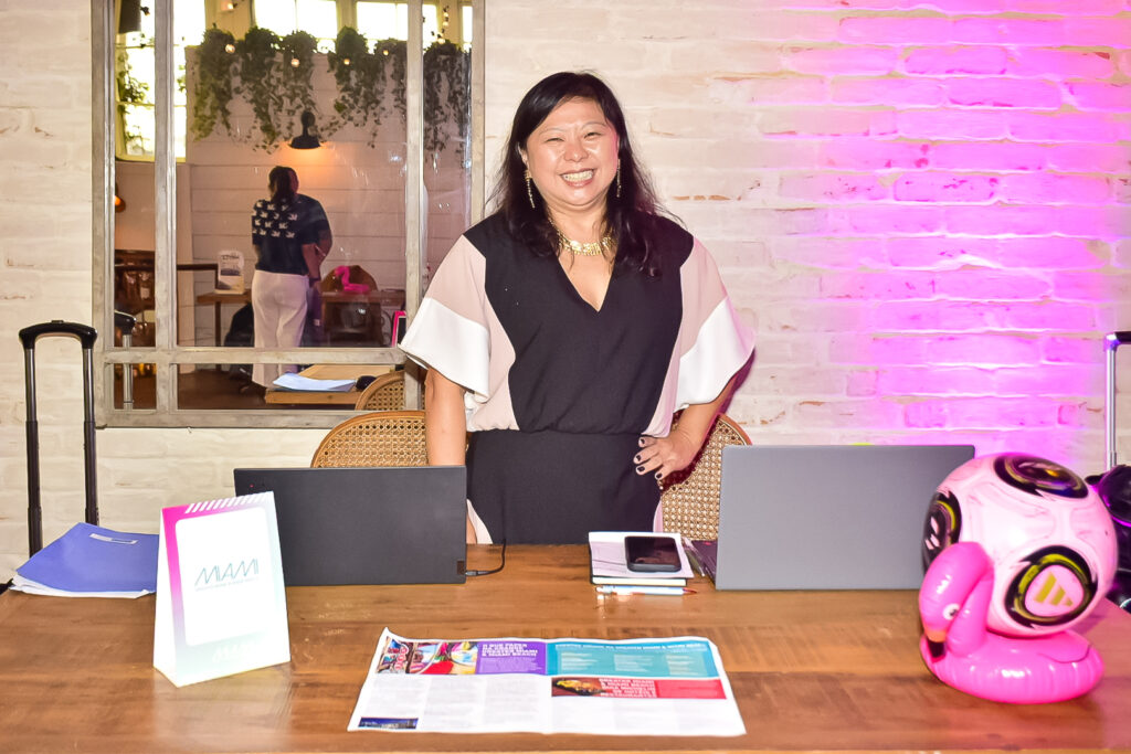 Lia Hirakawa, da Imaginadora, representando o Greater Miami CVB Lia Hirakawa, da Imaginadora, representando o Greater Miami CVB