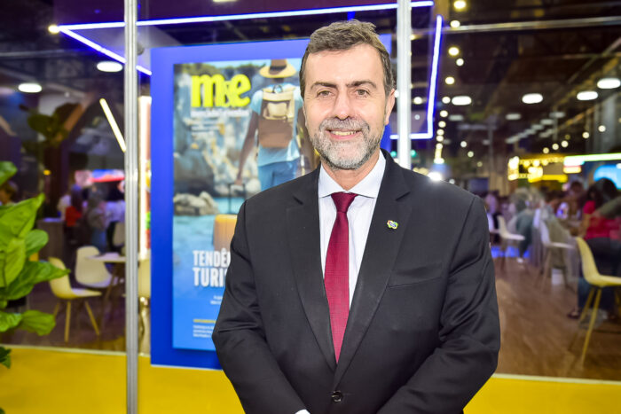 Marcelo Freixo presidente da Embratur na WTM e1744840483652 Embratur e Sebrae reforçam papel do novo Plano de Marketing do país