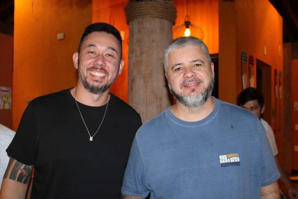 Miceno Alves, da Volta ao Mundo, e Wesley Ferreira, da Hope