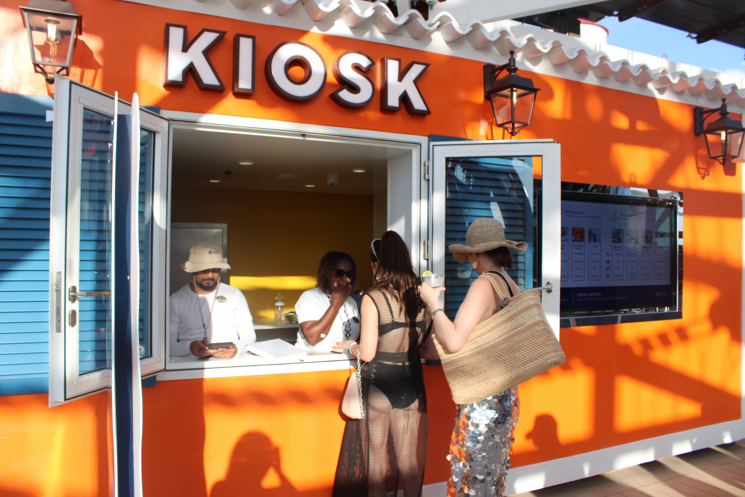 O Kiosk, no The Harbour