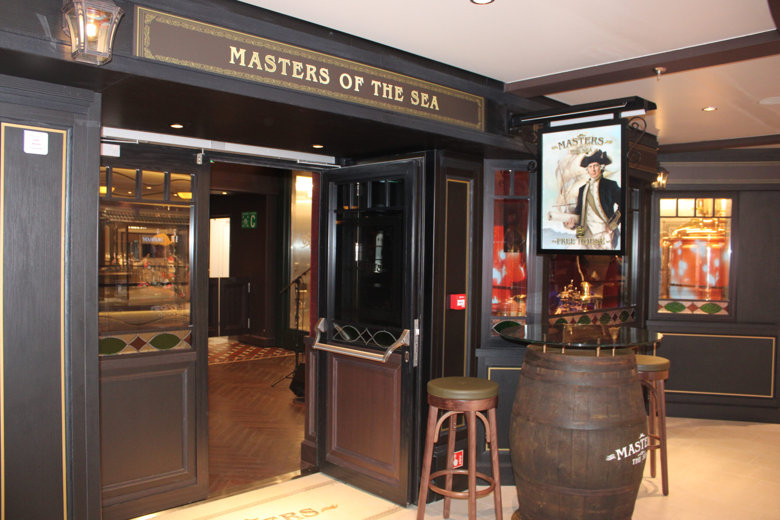 O Master of The Seas, o pub do MSC World America