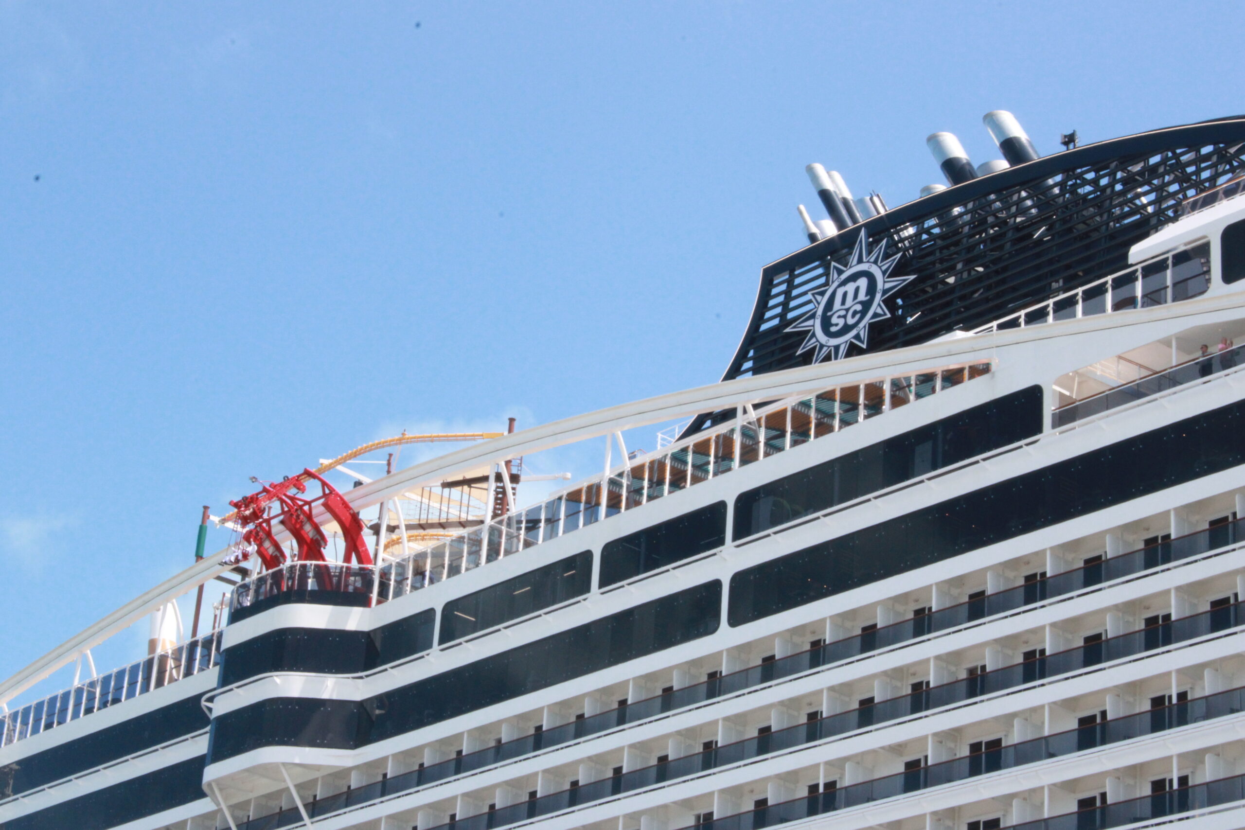 O The Cliffhanger visto de fora