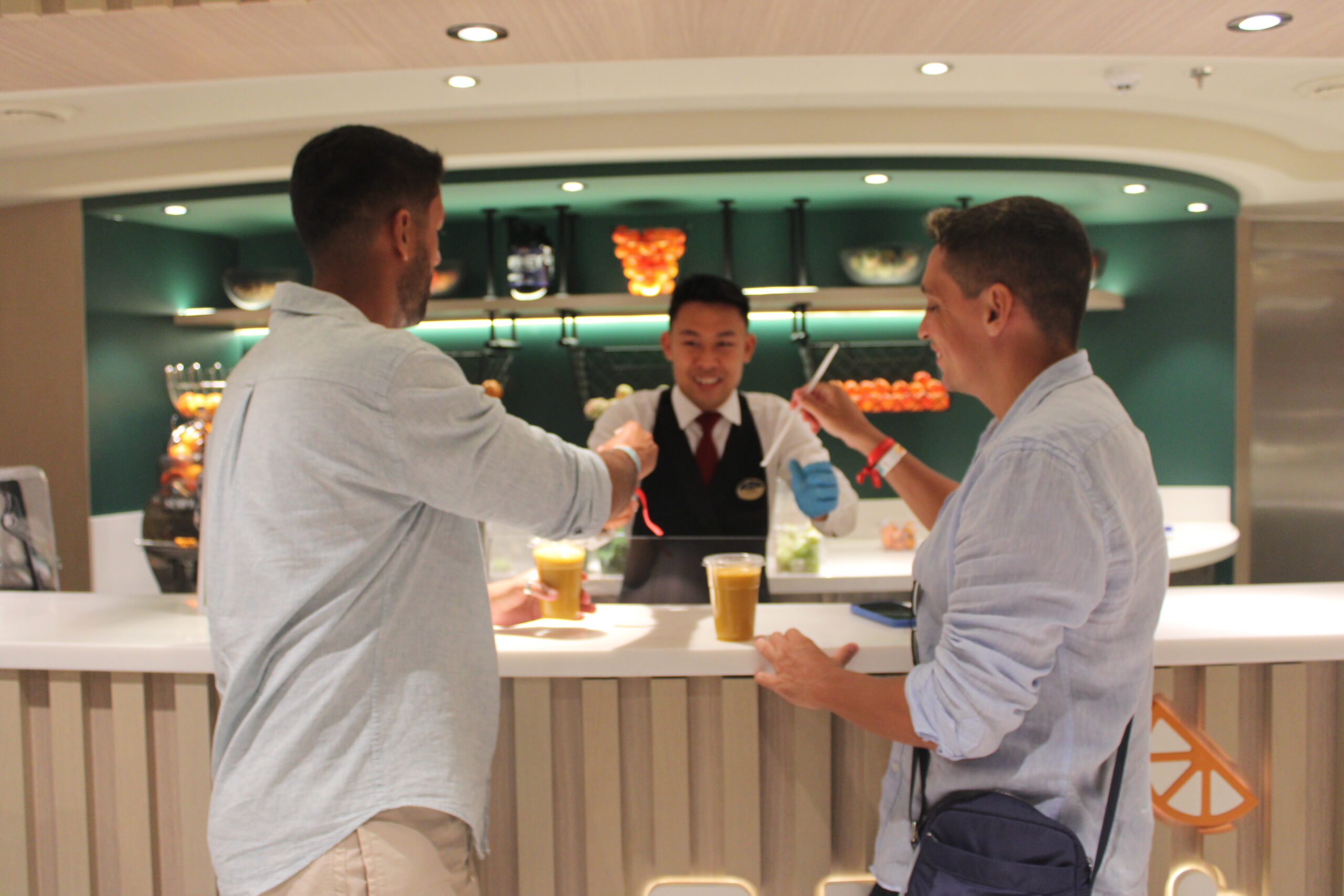 O The Zest é um bar de sucos deliciosos feitos com ingredientes frescos