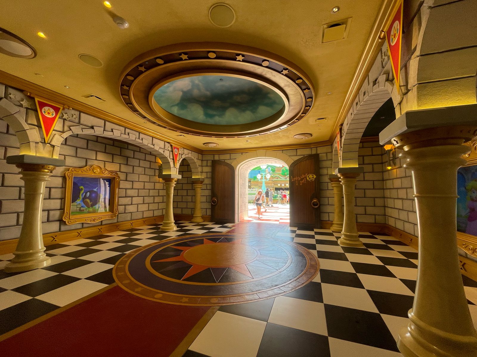 O castelo da princesa Peach