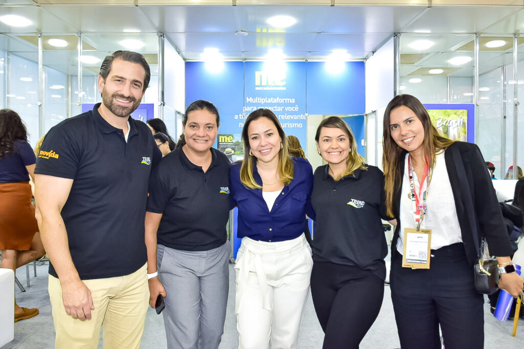 O estande do M&E se tornou um ponto de encontro e network na WTM-LA