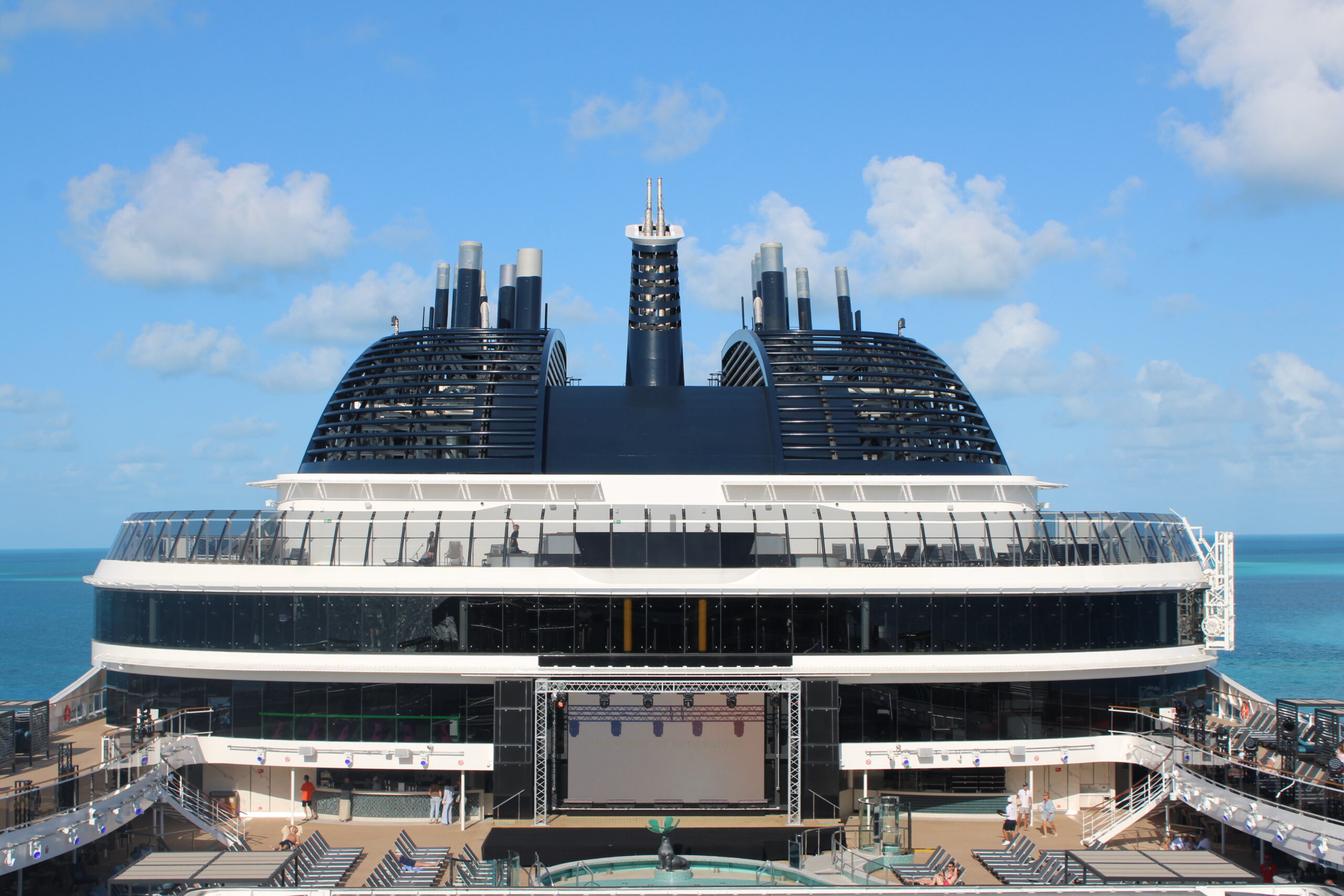 O navio é o maior da frota atual da MSC