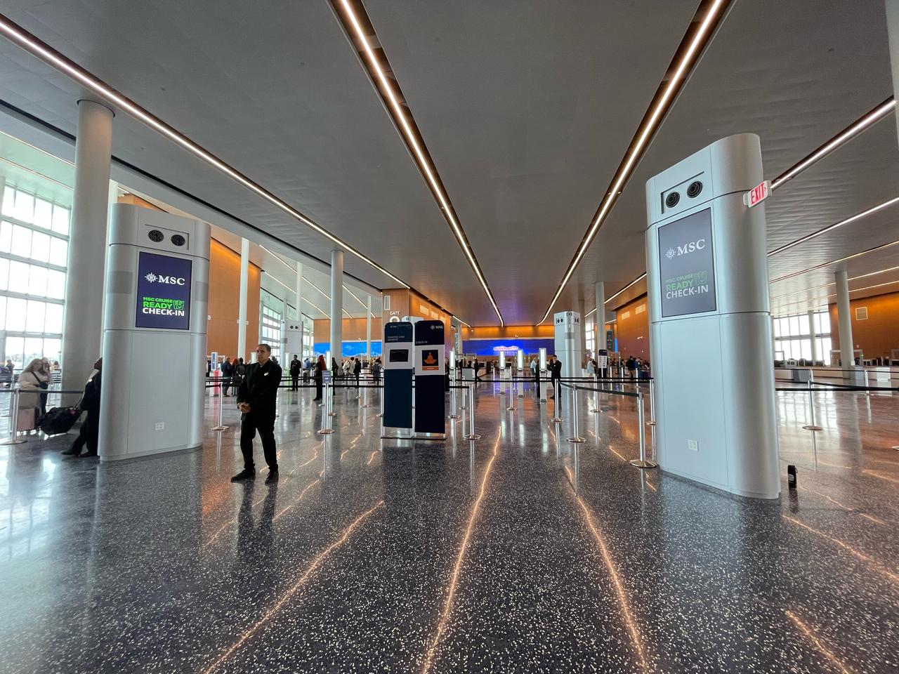 Para embarcar, os hóspedes devem ter o seu documento em mãos