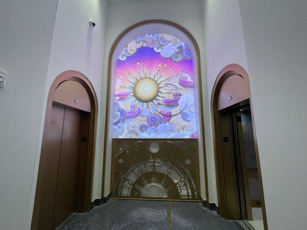 Portal dos elevadores