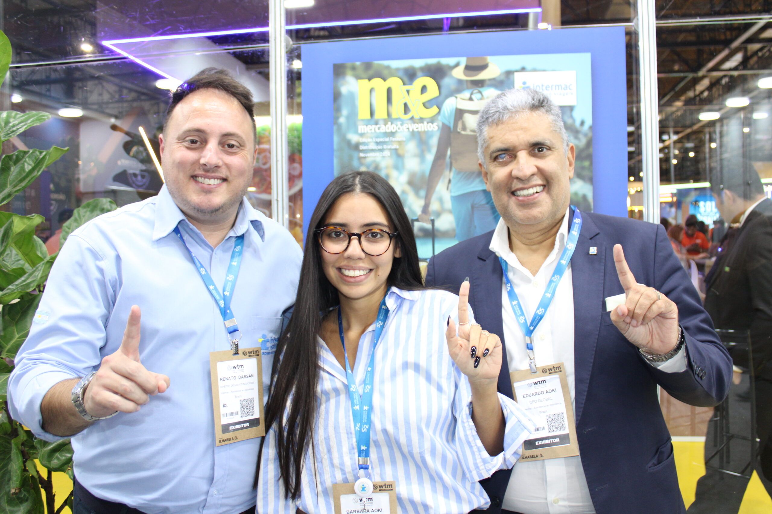 Intermac investe em tecnologia e reforça atuação fora do eixo Rio-SP 1 Renato Dassan Barbara Aoki e Eduardo Aoki da Intermac Assistance scaled Intermac investe em tecnologia e reforça atuação fora do eixo Rio-SP