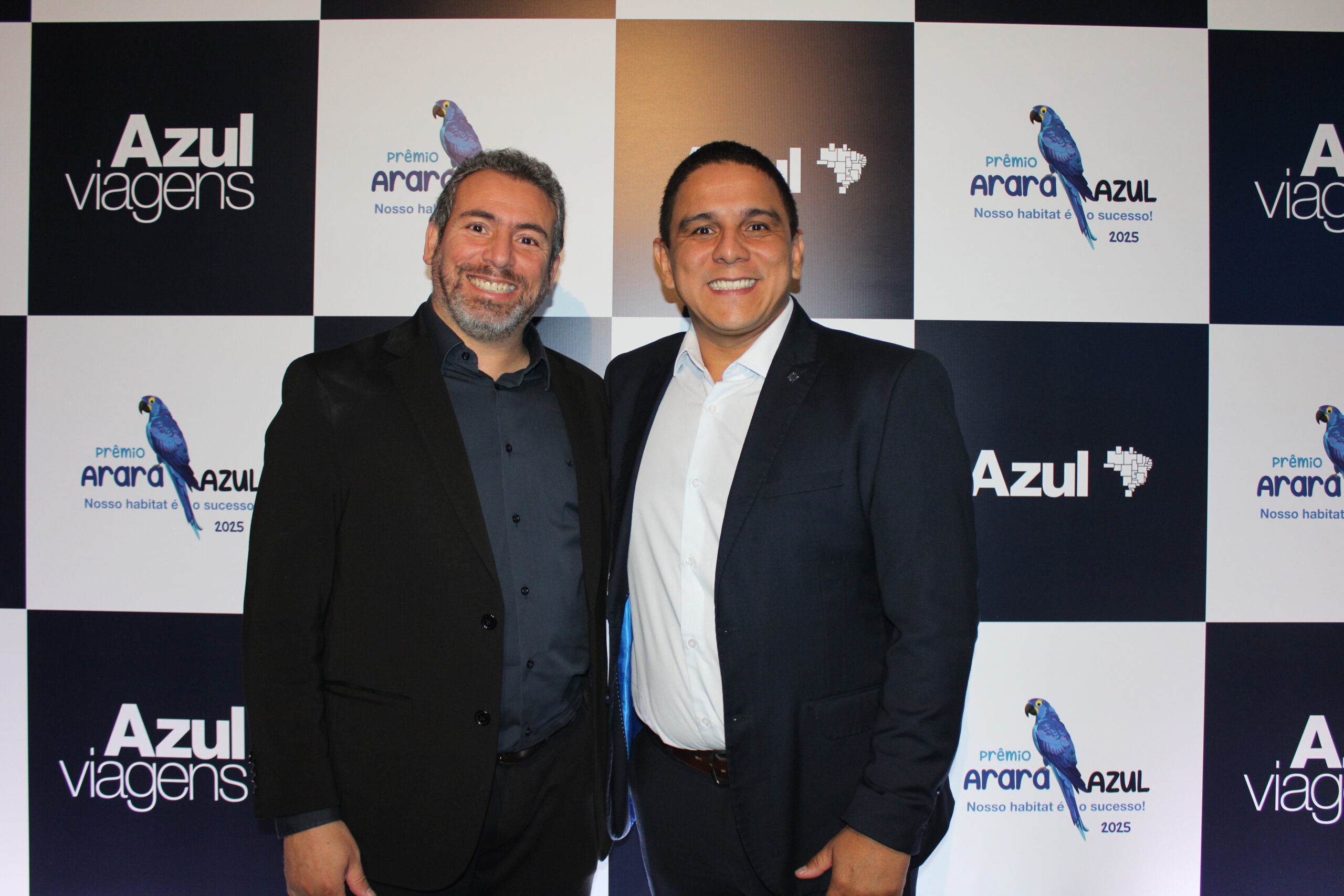 Ricardo Bezerra, da Azul Viagens, e Pedro Silva, da MSC