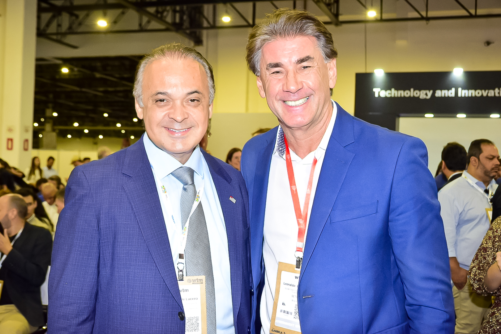 Roberto de Lucena, da Setur-SP, e o secretário de Estado do Turismo da Setur-PR