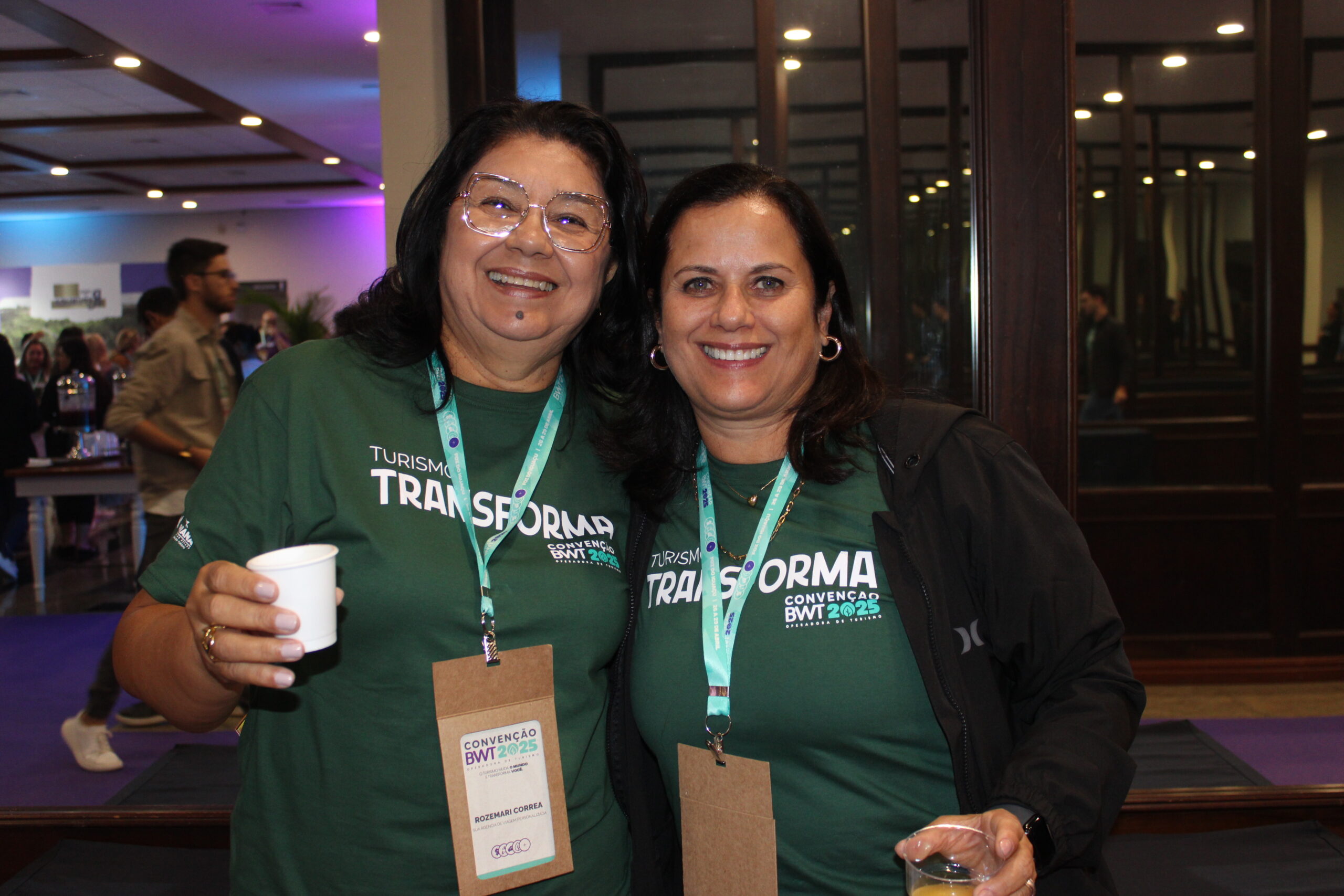 Rozemari Correa, da Sua agência de viagem personalizada, e Raquel Lucca, da Lucca Travel Turismo Rozemari Correa, da Sua agência de viagem personalizada, e Raquel Lucca, da Lucca Travel Turismo