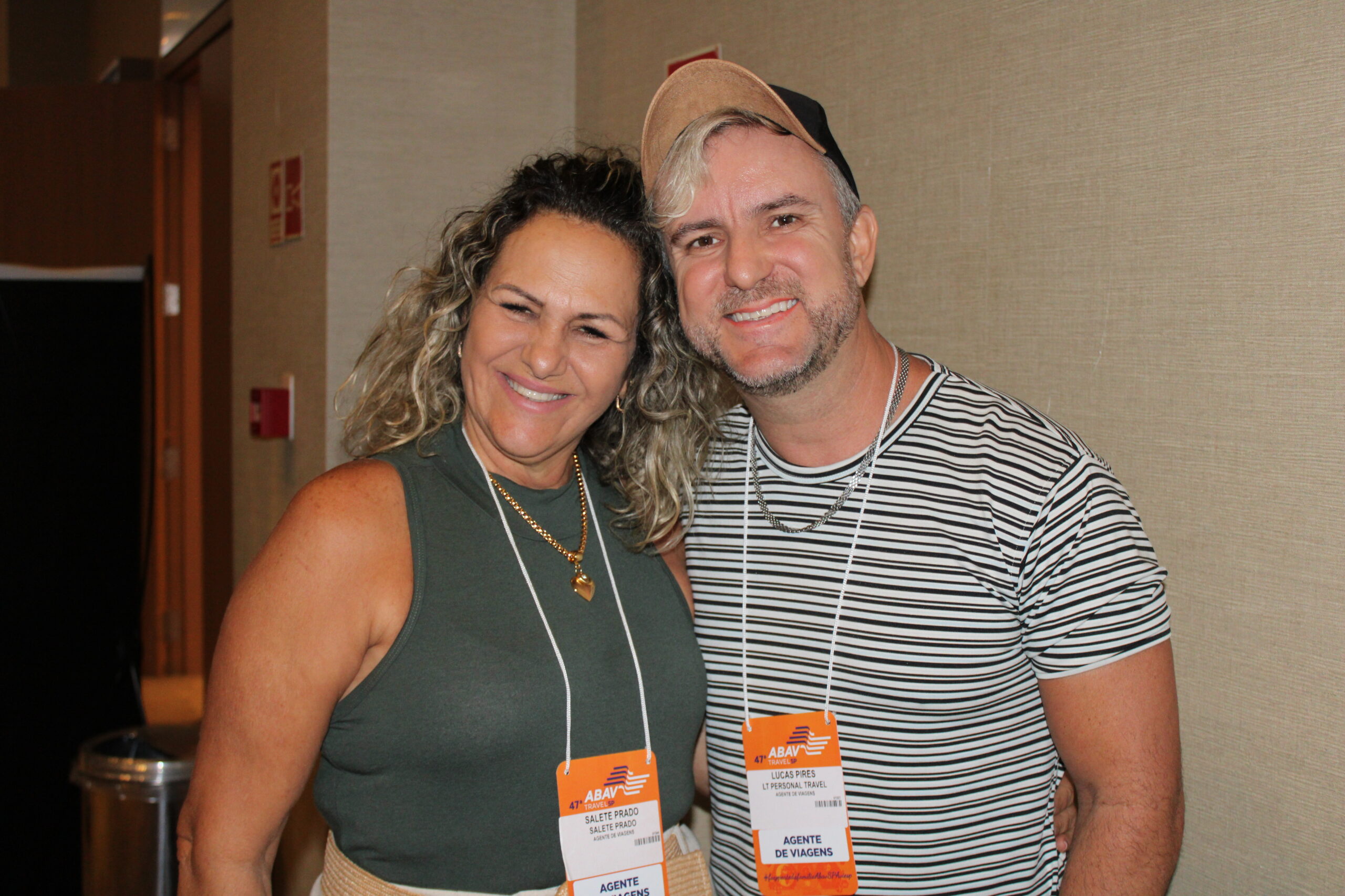 Salete Prado e Lucas Pires, da LT Personal Travel Salete Prado e Lucas Pires, da LT Personal Travel