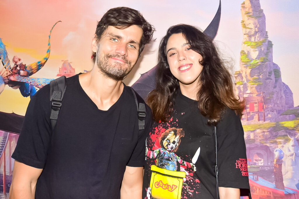 Sérgio Barreto e Amanda Mirela, da agência Amanda Mirela