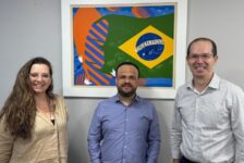 Tatiana Alonso, Tarcísio Gomes e Fernando Bernardes (Divulgação/Flytour)