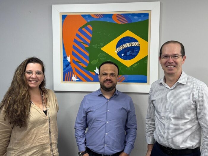 Tatiana Alonso, Tarcísio Gomes e Fernando Bernardes (Divulgação/Flytour)