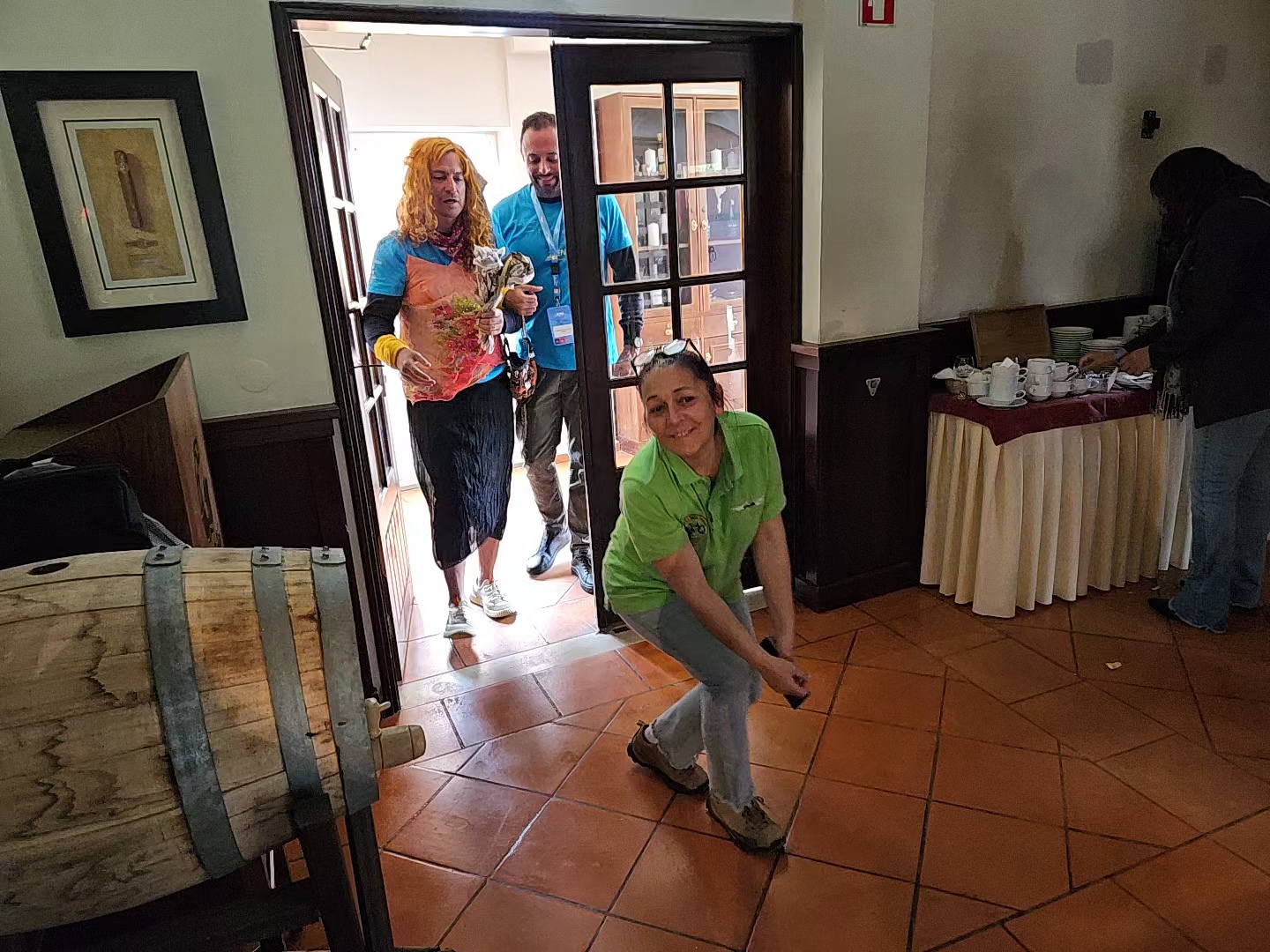 Nesta prova, a ideia era celebrar um casamento criando figurinos diferenciados, com direito a daminha de honra Nesta prova, a ideia era celebrar um casamento criando figurinos diferenciados, com direito a daminha de honra