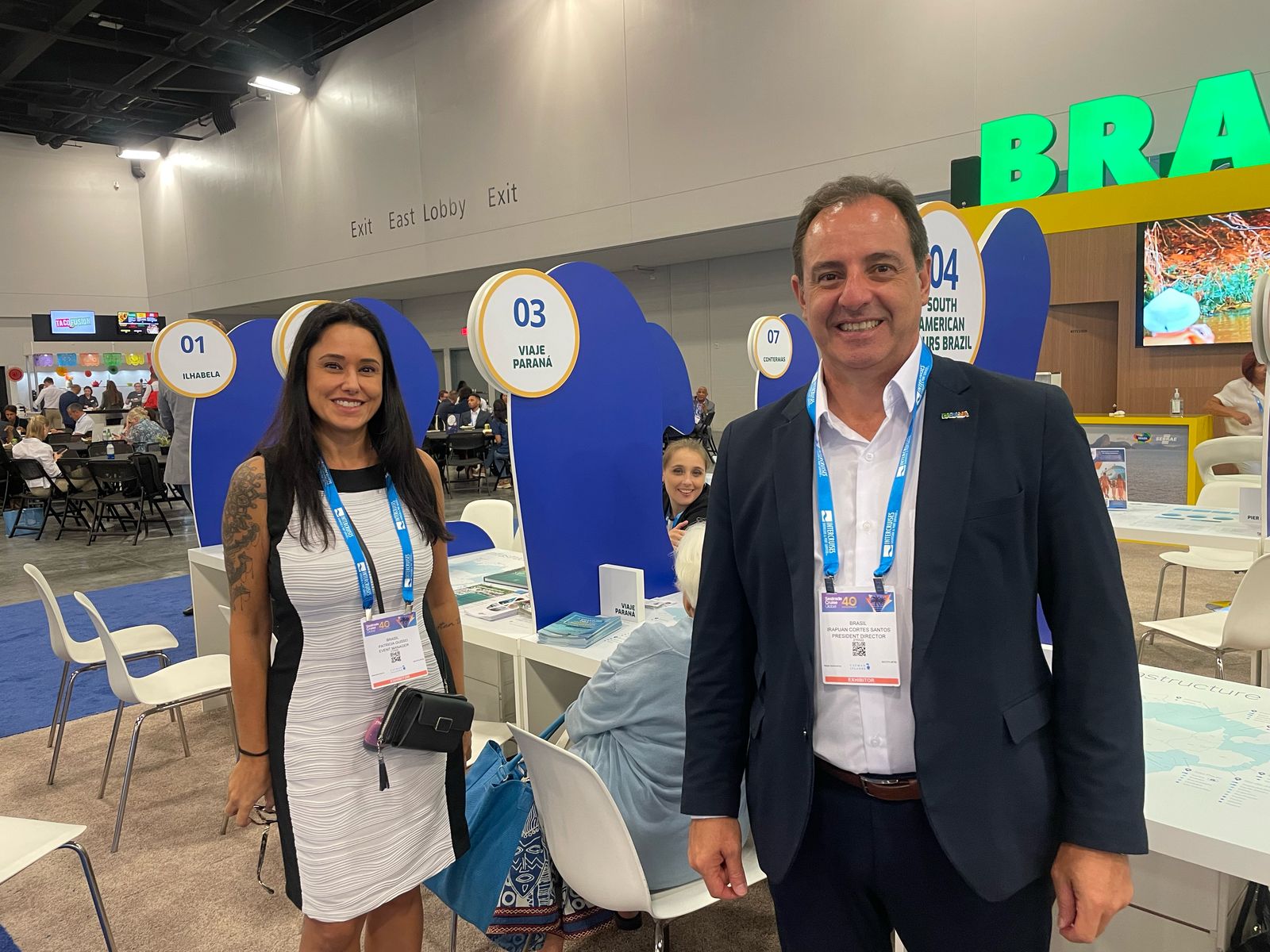 Irapuan Santos e Patricia Gusso, do Viaje Paraná