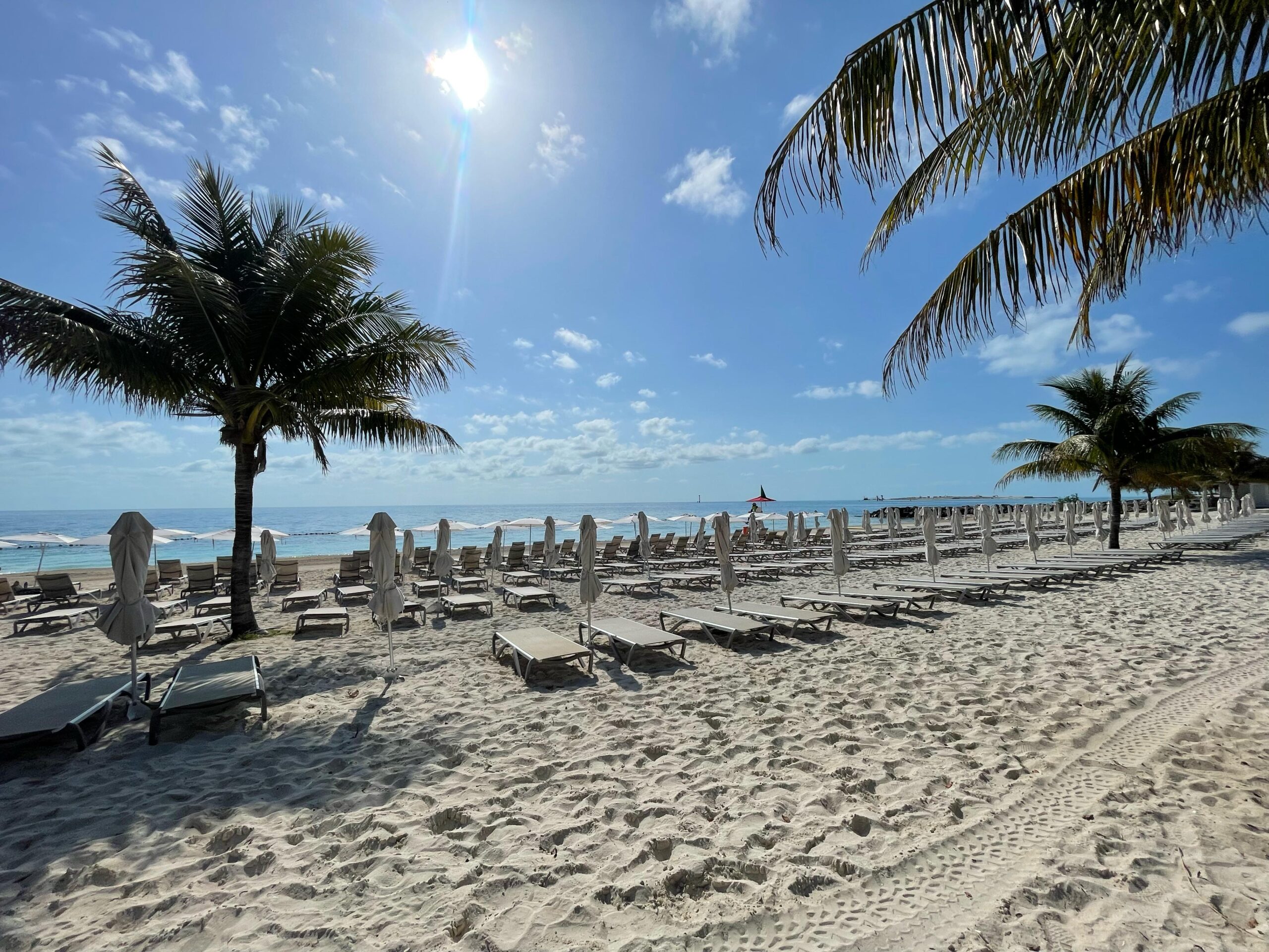 A Ocean House Beach, espaço dedicado aos membros do Yacht Club